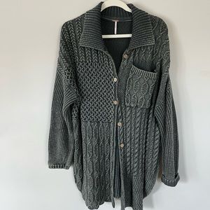 Free People Oversized Cardigan